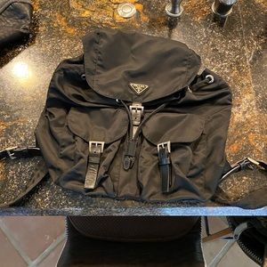 Prada Vela Zainetto Backpack (Medium)